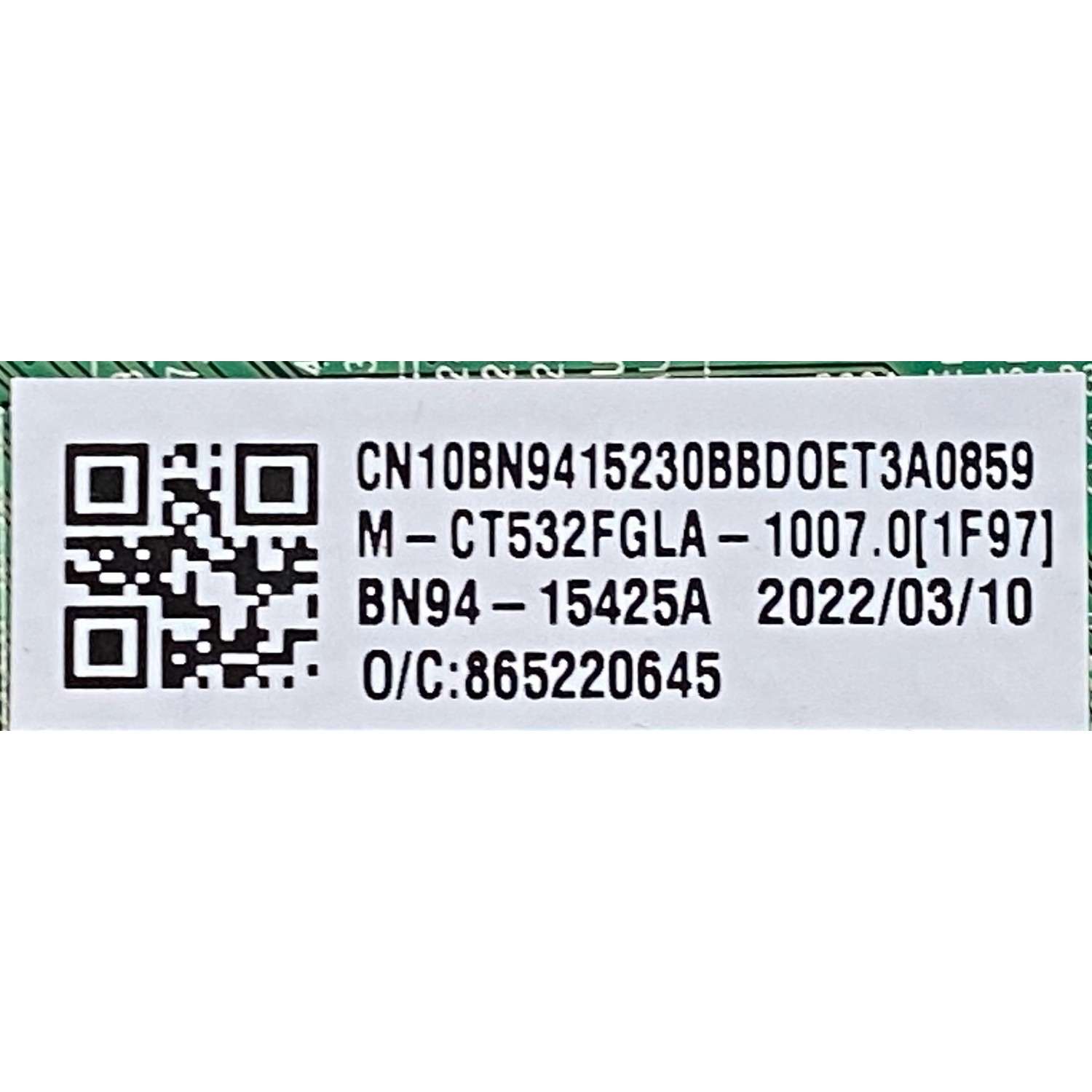 MAIN PARA MONITOR SAMSUNG / NUMERO DE PARTE BN94-15425A / BN41-02779A / BN9415725A / 15425A / M-CT532FGLA / 865220645 / MODELO LC32T550FDNXZA / C32T550FDN - Imagen 3